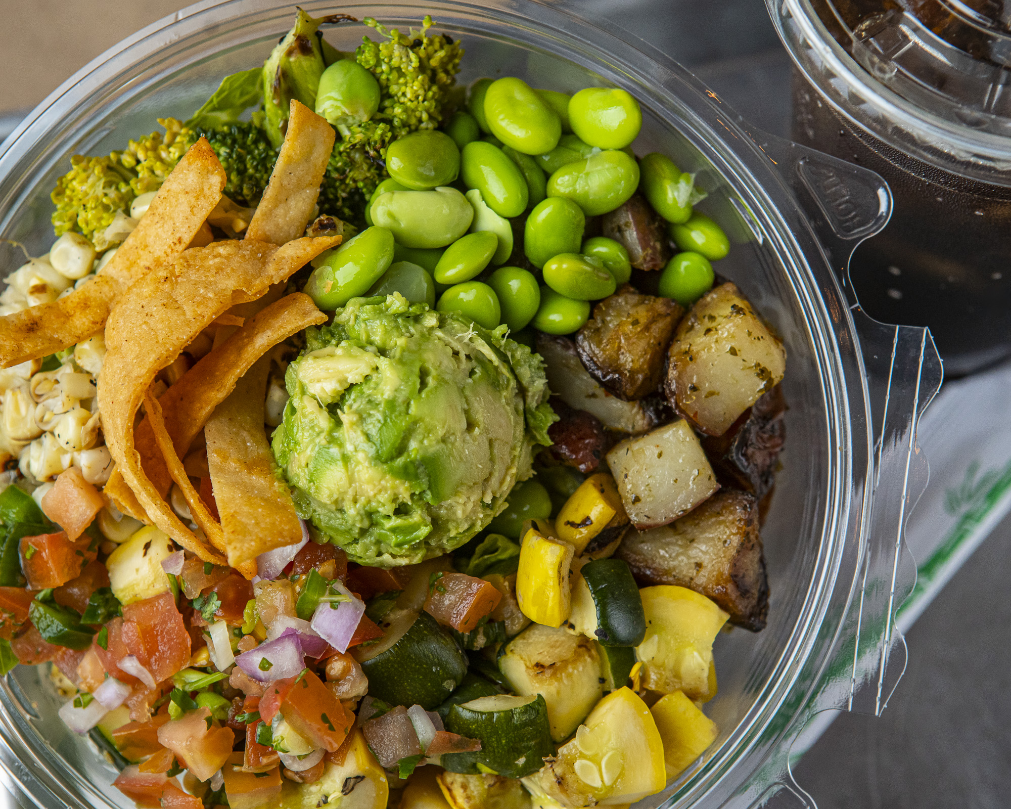 vegetarian rice bowl